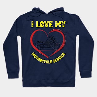 Rule of the Motorcycle Service Hoodie